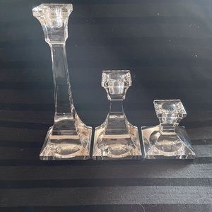 Villeroy & Boch Crystal Candlesticks